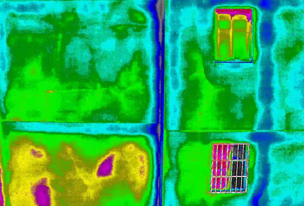 Detecting Water Damage in Buildings Using Infrared Thermal Imaging